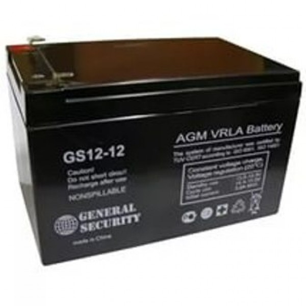 Аккумулятор General Security GS12-12L