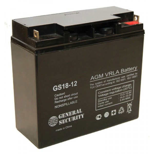 Аккумулятор General Security GS18-12