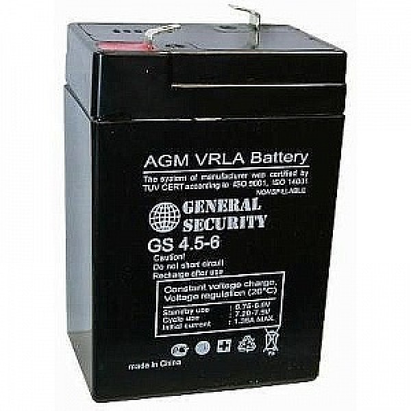 Аккумулятор General Security GS4.5-6