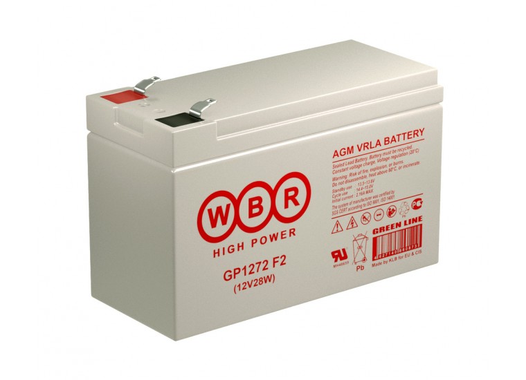 Аккумулятор WBR GP1272 (28W)