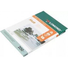 Фотобумага LOMOND Двусторонняя Матовая/Матовая A4/200/50л. арт.:0102033