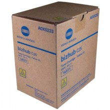 Тонер Konica-Minolta bizhub C25 желтый TNP-27Y A0X5253