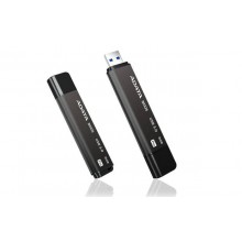 Флеш накопитель 16GB A-DATA N005 PRO, USB 3.0, Серый алюминий (Read 1200Х) арт.:AN005P-16G-CGY