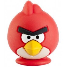 Флеш накопитель 8GB Emtec A100, USB 2.0, Фигурка Angry Birds - Red Bird арт.:EKMMD8GA100