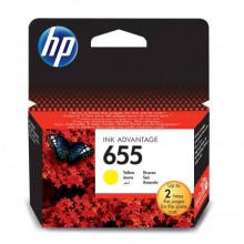 Картридж HP 655 струйный желтый (600 стр) арт.:CZ112AE
