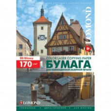 Фотобумага LOMOND Двухсторонняя Глянцевая, для лазерной печати, 170 г/м2, A3/250л. арт.:0310231