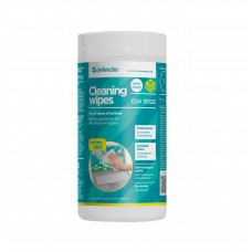 Defender Чистящие салфетки CLN 30322 Optima для экранов / крепированная бумага / антистатик / туба /100 шт/ Россия.