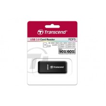 Устройство чтения/записи флеш карт Transcend RDF5, SD/microSD, USB 3.0, Черный арт.:TS-RDF5K