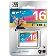 Флеш карта CF 16GB Silicon Power, 600X арт.:SP016GBCFC600V10