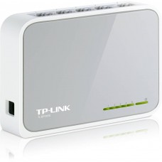 TP-Link TL-SF1005D 5-портовый настольный коммутатор 10/100 Мбит/с, пластиковый корпус
