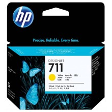 Картридж HP 711 струйный желтый упаковка 3 шт (3*29 мл) арт.:CZ136A Картридж HP 711 струйный желтый упаковка 3 шт (3*29 мл) арт.:CZ136A
