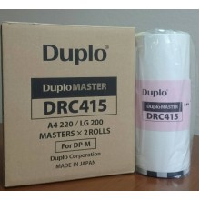 Мастер-пленка DUPLO DRC415/DRC416 DP-M300/M400/DP-L200/L500 A4 (901051) (ПРОДАВАТЬ КРАТНО ДВУМ ШТУКАМ!!!) арт.:DRC415/DRC416/901051
