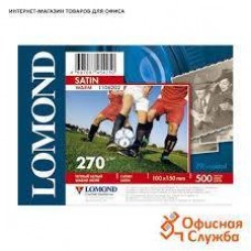 Фотобумага LOMOND Односторонняя Satin Warm для струйной печати, A6, 270 г/м2, 500 листов. арт.:1106202