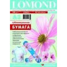 Сублимационная бумага Lomond для струйной печати, матовая, односторонняя, А3, 100 г/м2, 50 листов. арт.:0809315