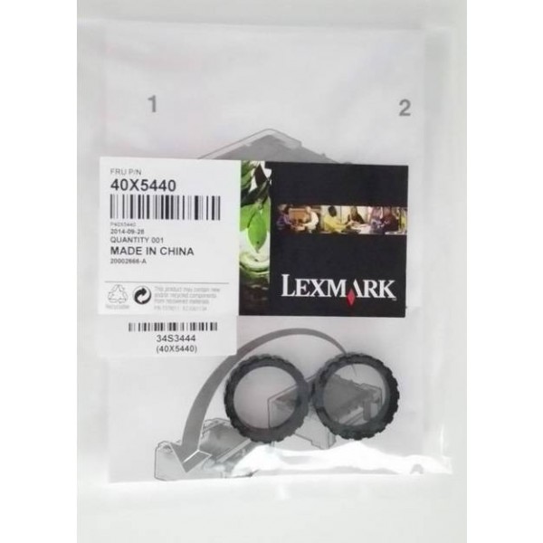Набор резинок для роликов захвата Lexmark E260/E460/X264/X36x/X46x, 2шт (40X5440)