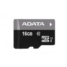 Флеш карта microSD 16GB A-DATA microSDHC Class 10 UHS-I (SD адаптер) арт.:AUSDH16GUICL10-RA1