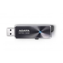 Флеш накопитель 32GB A-DATA DashDrive Elite UE700, USB 3.0, Черный, металлич. арт.:AUE700-32G-CBK