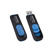 Флеш накопитель 32GB A-DATA UV128, USB 3.2, черный/синий арт.:AUV128-32G-RBE