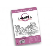 Fellowes Обложки Lamirel Chromolux A4, картонные, глянцевые, цвет: синий, 230г/м², 100шт арт.:LA-7869001