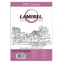 Fellowes Обложки Lamirel Transparent A4, PVC, прозрачные, 150мкм, 100шт арт.:LA-7868001