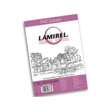 Fellowes Обложки Lamirel Transparent A4, PVC, прозрачные, 200мкм, 100шт арт.:LA-7868201