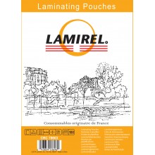 Fellowes Lamirel Пленка для ламинирования 75x105мм, 125мкм, 100 шт. арт.:LA-78663 Fellowes Lamirel Пленка для ламинирования 75x105мм, 125мкм, 100 шт. арт.:LA-78663