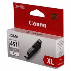 Картридж CANON CLI-451XL GY серый, увеличенной емкости 11 мл, 660 стр арт.:6476B001
