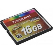 Флеш карта CF 16GB Transcend, 1066X арт.:TS16GCF1000