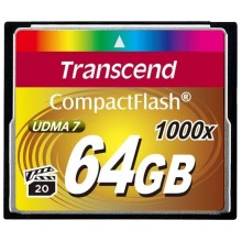 Флеш карта CF 64GB Transcend, 1000X арт.:TS64GCF1000 Флеш карта CF 64GB Transcend, 1000X арт.:TS64GCF1000