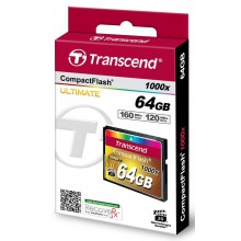 Флеш карта CF 64GB Transcend, 1000X арт.:TS64GCF1000