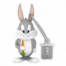 Флеш накопитель 8GB Emtec L104, USB 2.0, Фигурка Bugs Bunny арт.:EKMMD8GL104