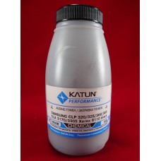 Тонер SAMSUNG CLP 320/325/360/365, CLX 3170/3305, Xerox 6110 Black, химический (фл. 90г) Katun фас.Россия арт.:KT-806K