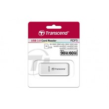 Устройство чтения/записи флеш карт Transcend RDF5, SD/microSD, USB 3.0, белый арт.:TS-RDF5W