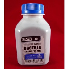 Black&White Тонер Brother TN 1075/1070/1060/1050/1040/1030/1020/1010/1000 HL-1112/1110/1111/1118 (фл. 40г) B&W Standart фас.Россия арт.:STA-516