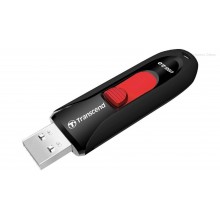 Флеш накопитель 64GB Transcend JetFlash 590, USB 2.0, Черный арт.:TS64GJF590K