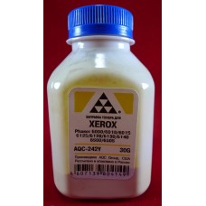 AQC-RUS Тонер XEROX Phaser 6000/6010/6015/6125/6128/6130/6140/6500/6505 Yellow (фл. 30г) AQC-США фас.Россия арт.:AQC-242Y