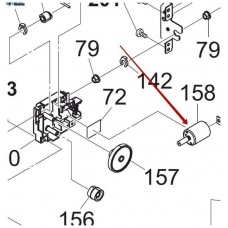 Двигатель постоянного тока 24В/20Вт KYOCERA арт.:302LC94190