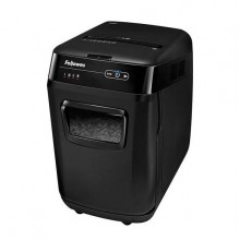 Шредер Fellowes® AutoMax® 200C (автоподача 200 листов), 32 литр, 4х38 мм (класс 4), автореверс, скобы/скрепки/карты/CD арт.:FS-46536