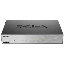 D-Link DES-1008D/L2B Неуправляемый коммутатор с 8 портами 10/100Base-TX, металл D-Link DES-1008D/L2B Неуправляемый коммутатор с 8 портами 10/100Base-TX, металл