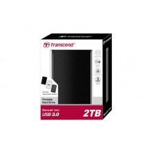 Внешний жесткий диск 2TB Transcend StoreJet 25A3K, 2.5