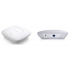 TP-Link EAP110 Потолочная точка доступа Wi-Fi N300, до 300 Мбит/с на 2,4 ГГц, 1 порт RJ45 10/100 Мбит/с