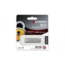 Kingston Technology Флеш накопитель 8GB Kingston DataTraveler Locker+ G3 256bit Encryption, USB 3.0, металлик арт.:DTLPG3/8GB