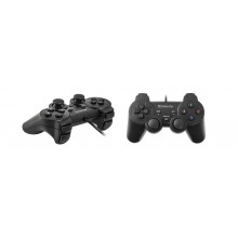 Defender Геймпад Omega USB, 12 кнопок, 2 мини-джойстика, 8-позиционный D-Pad, 2 встроенных вибромотора, 1,8м. арт.:64247