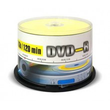 Диск DVD-R Mirex 4.7 Gb, 16x, Cake Box (50), (50/300) арт.:UL130003A1B