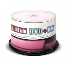 Диск DVD+RW Mirex 4.7 Gb, 4x, Cake Box (50), (50/300) арт.:UL130022A4B