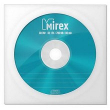 Диск CD-RW Mirex 700 Mb, 12х, Бум.конверт (1), (1/150) арт.:UL121002A8C
