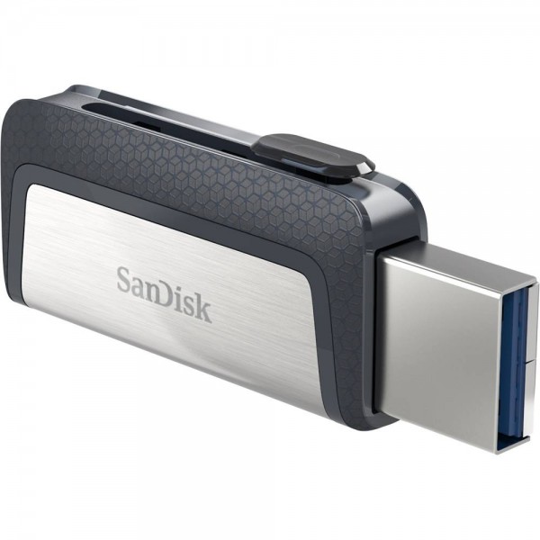 Флеш накопитель 128GB SanDisk Ultra Dual Drive, USB 3.0 - USB Type-C арт.:SDDDC2-128G-G46