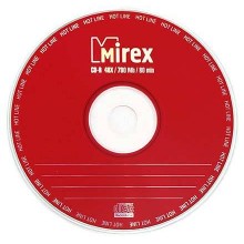 Диск CD-R Mirex 700 Mb, 48х, HotLine, Shrink (50), (50/500) арт.:UL120050A8T