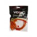 Кабель компьютер --> розетка 220V (угловая Евровилка) <VDE> 3G0,75mm2 VCOM {CE021-O} 1,8m, ОРАНЖЕВЫЙ арт.:CE021-CU0.75-1.8M-O