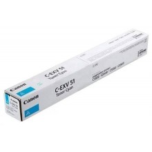 Тонер CANON C-EXV51 C голубой, 60 000 страниц арт.:0482C002